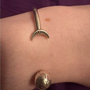 Pandora celestial half bangle